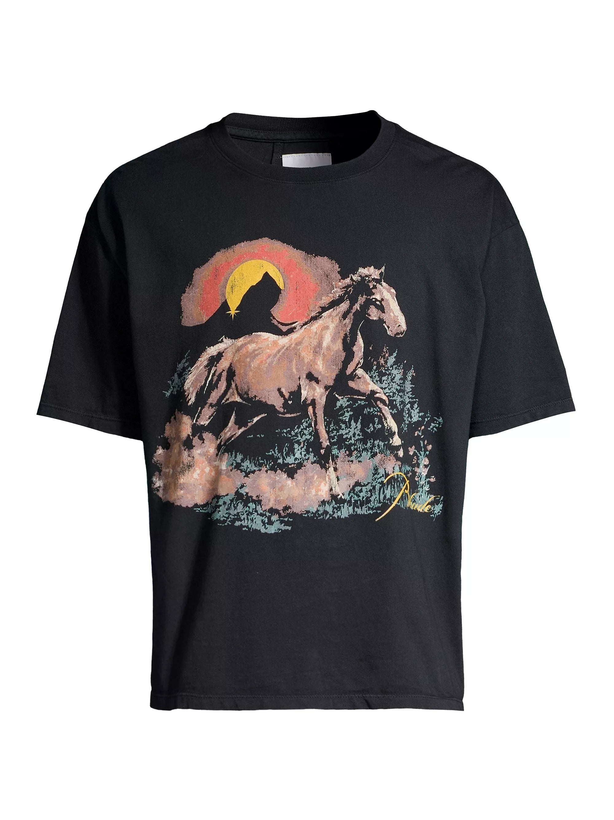 RHUDE Santo Graphic Cotton T-shirt