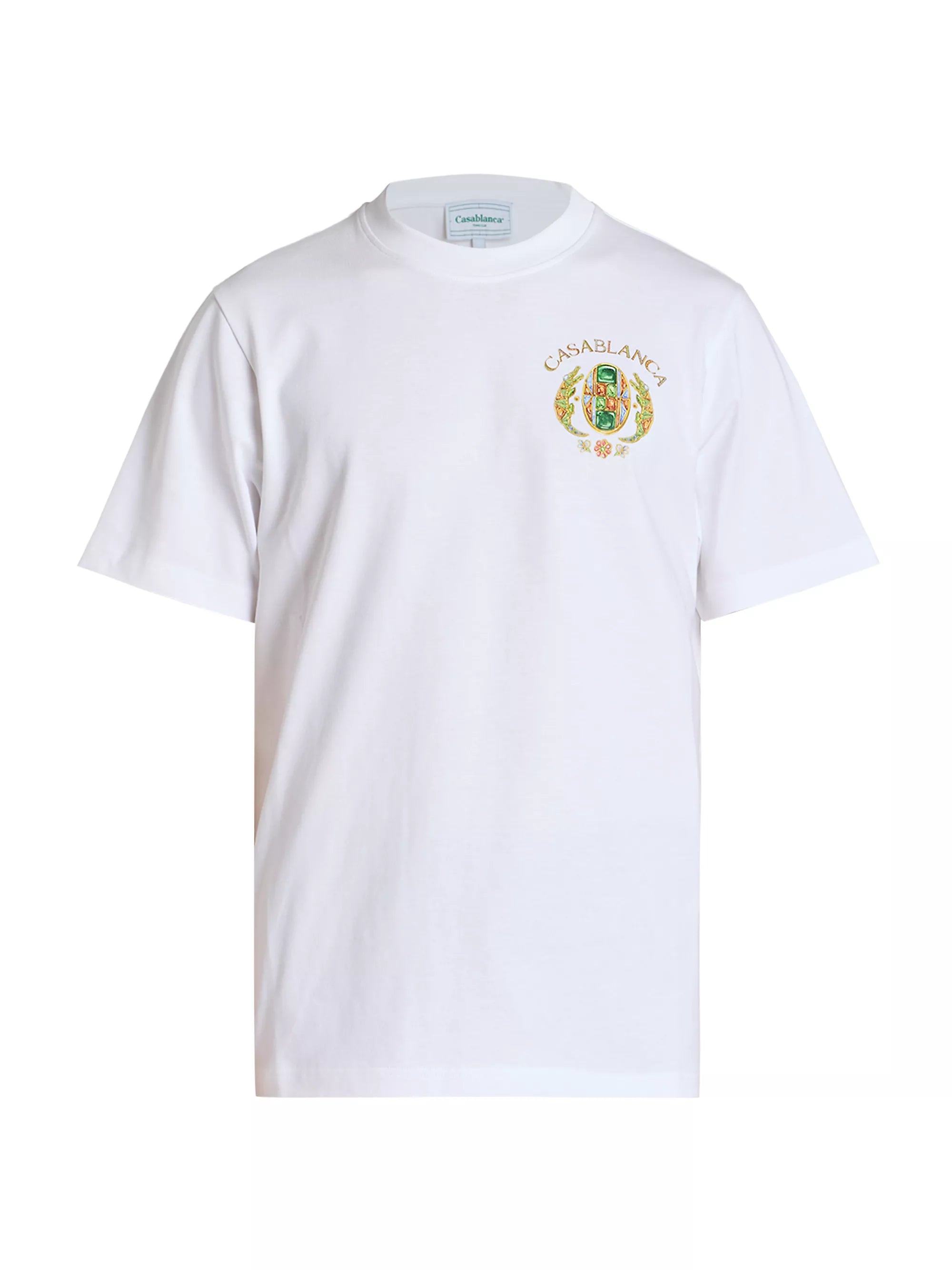 Casablanca Jewels of Africa Tennis Club Cotton T-shirt