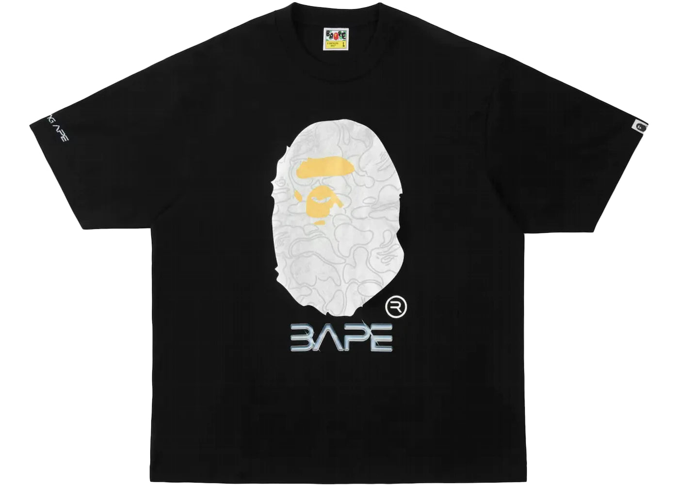 BAPE x Hajime Sorayama Ape Head Tee Black