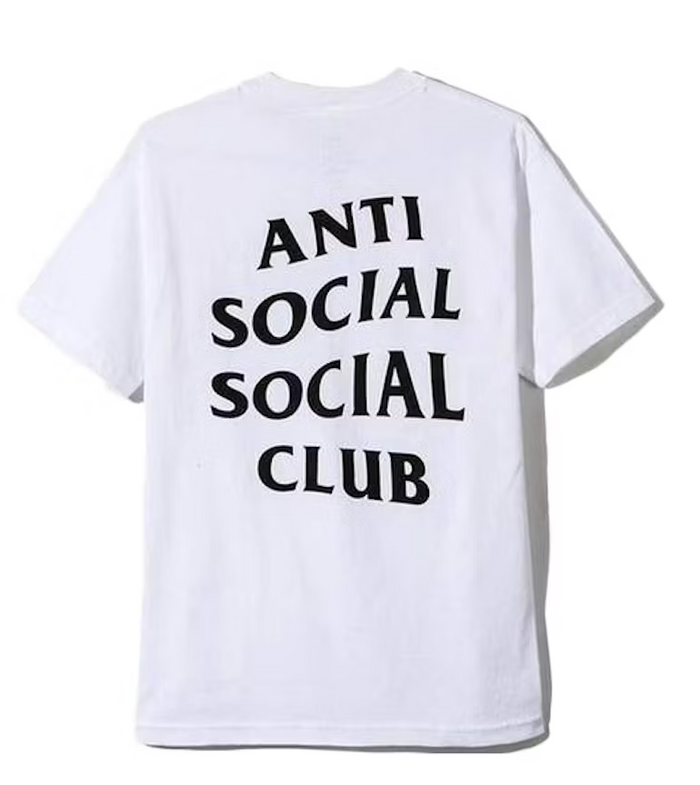 ANTI SOCIAL SOCIAL CLUB LOGO TEE WHITE