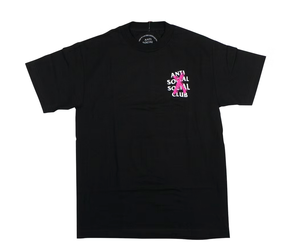 ANTI SOCIAL SOCIAL CLUB CANCELLED T-SHIRT BLACK