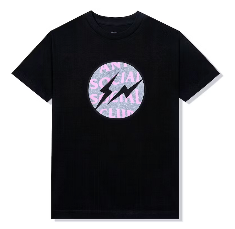 ANTI SOCIAL SOCIAL CLUB X FRAGMENT CALLED INTERFERENCE TEE (FW22) BLACK