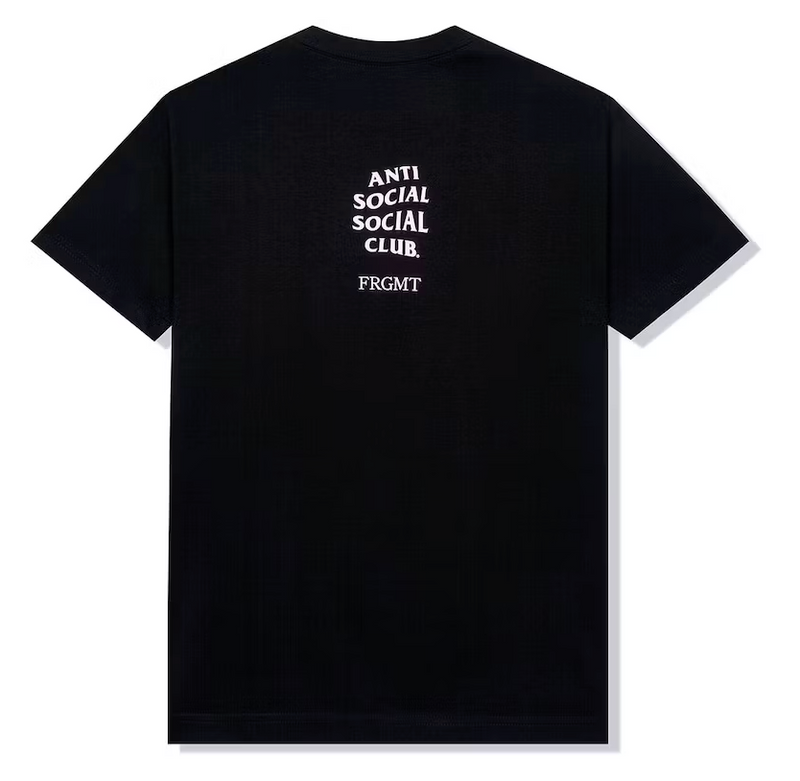 ANTI SOCIAL SOCIAL CLUB X FRAGMENT CALLED INTERFERENCE TEE (FW22) BLACK