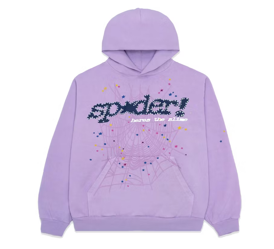 SP5DER ACAI HOODIE PURPLE