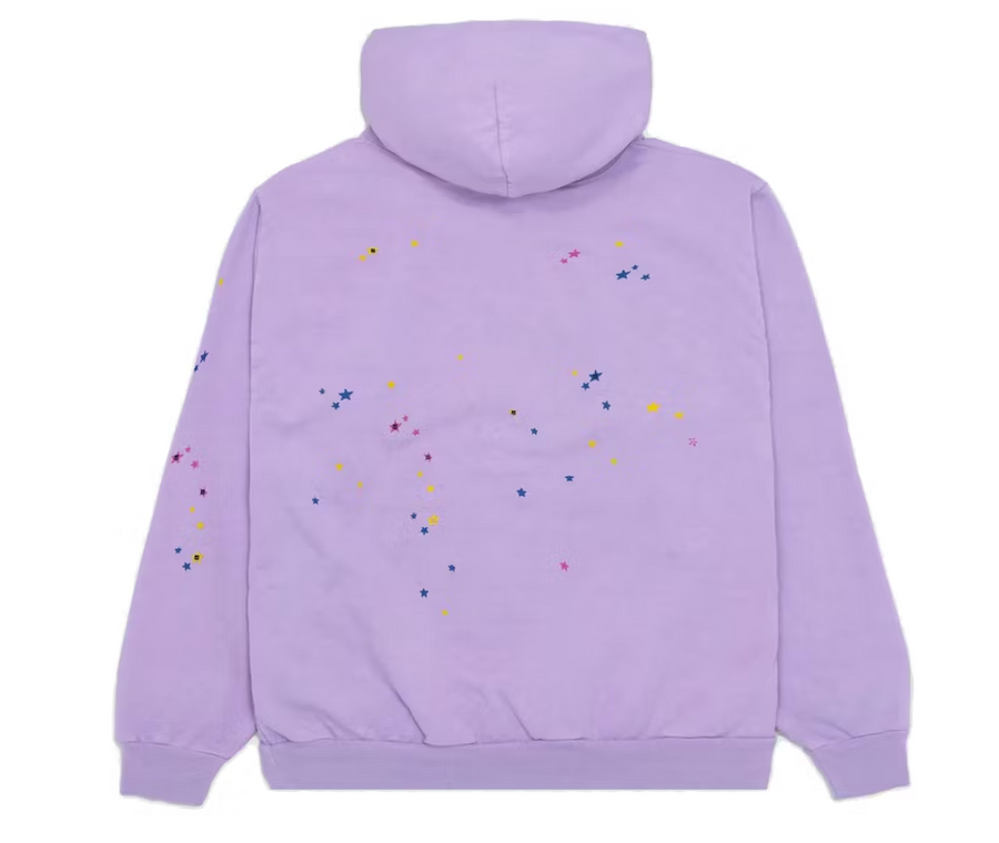 SP5DER ACAI HOODIE PURPLE