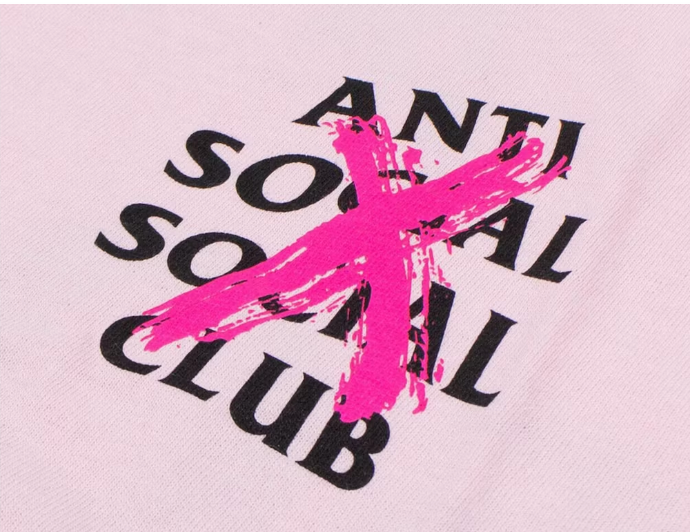 ANTI SOCIAL SOCIAL CLUB CANCELLED T-SHIRT PINK