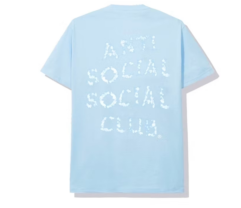 ANTI SOCIAL SOCIAL CLUB PARTLY CLOUDY T-SHIRT BLUE