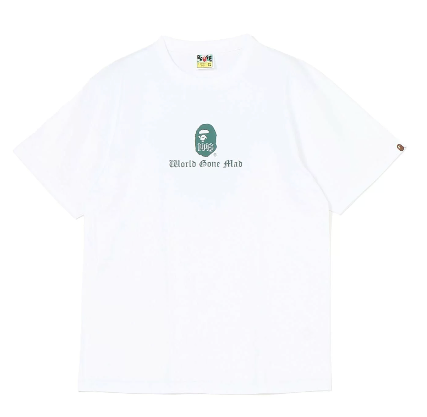 Bape A Bathing Ape Logo Tee White