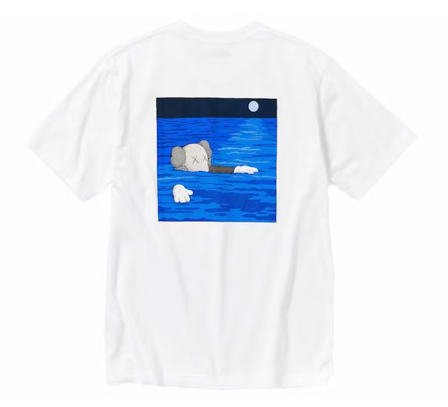 KAWS x Uniqlo UT Short Sleeve Artbook Cover T-shirt White