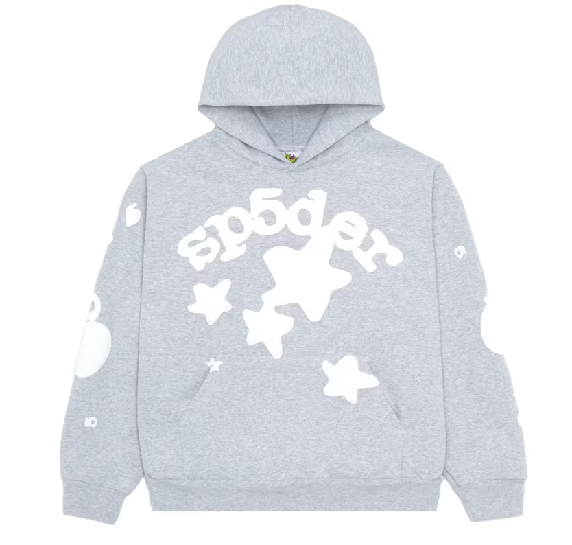 Sp5der Beluga Hoodie Heather Grey