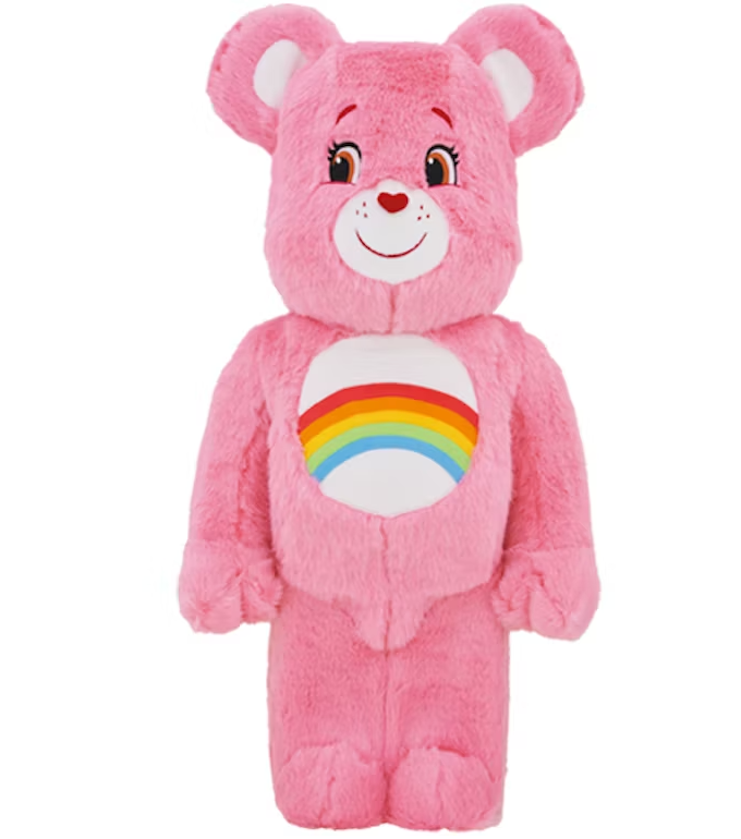 Bearbrick x Care Bears Cheer Bear Costume Ver. 1000% Pink