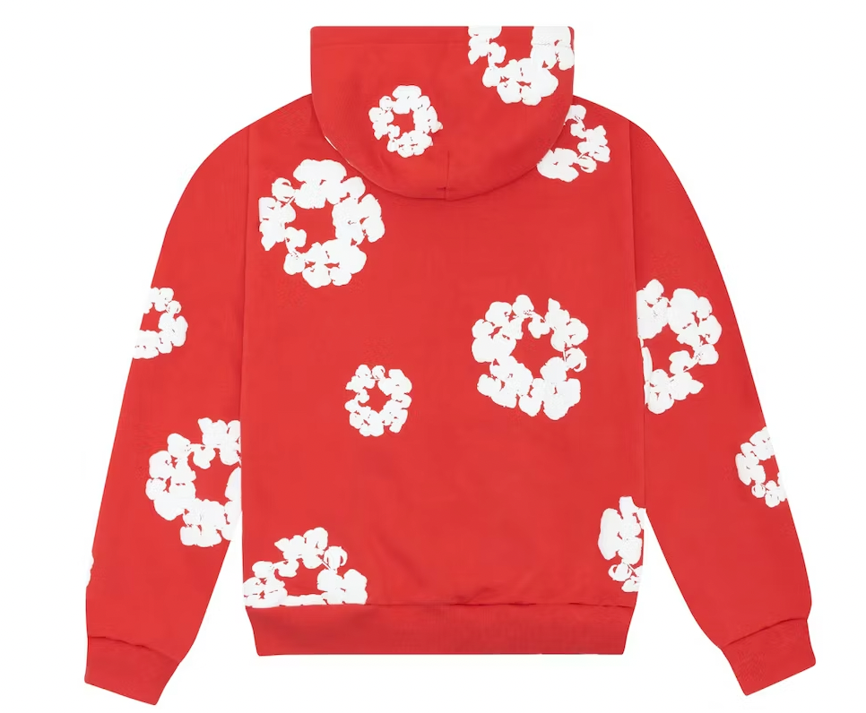 Denim Tears Cotton Wreath Sweatshirt Red