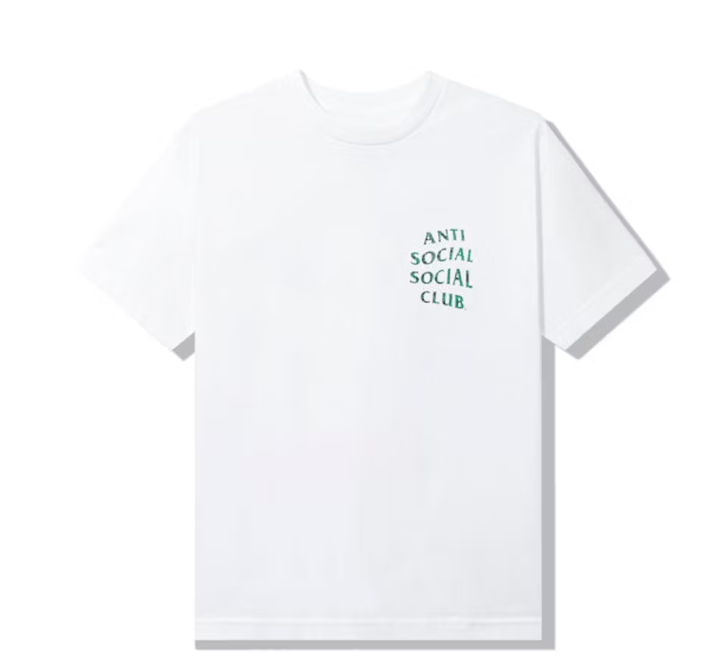 Anti Social Social Club Glitch T-shirt White