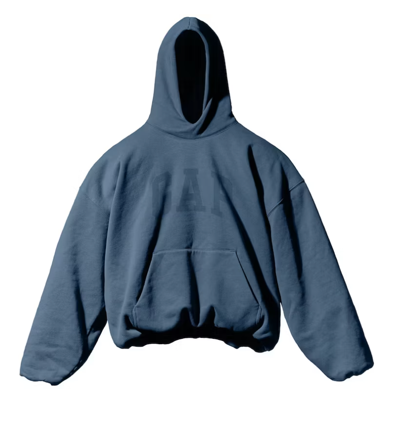 Yeezy Gap Engineered by Balenciaga Dove Hoodie Dark Blue