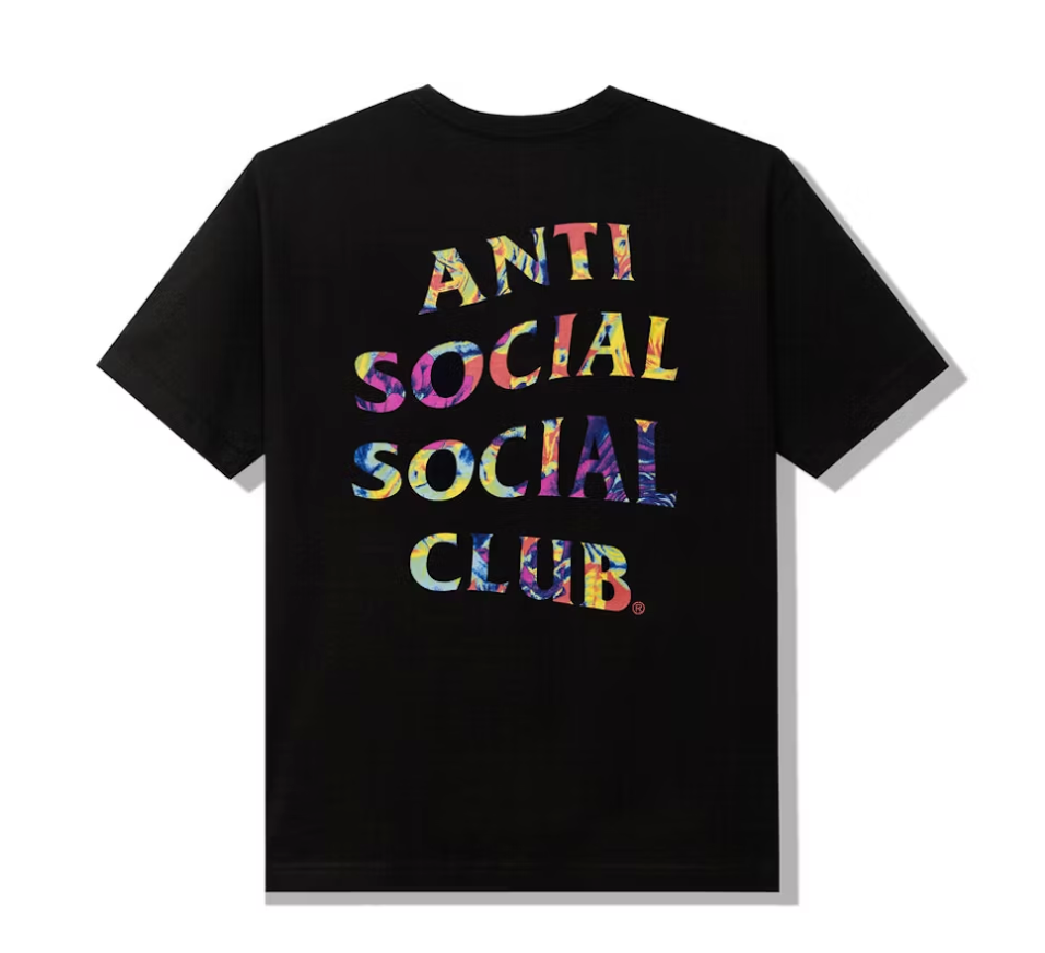 Anti Social Social Club Pedals on the Floor T-shirt Black