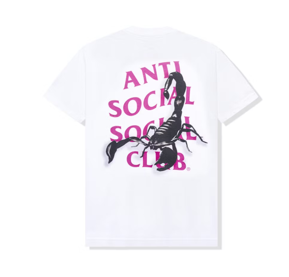 Anti Social Social Club Moodsting T-shirt White