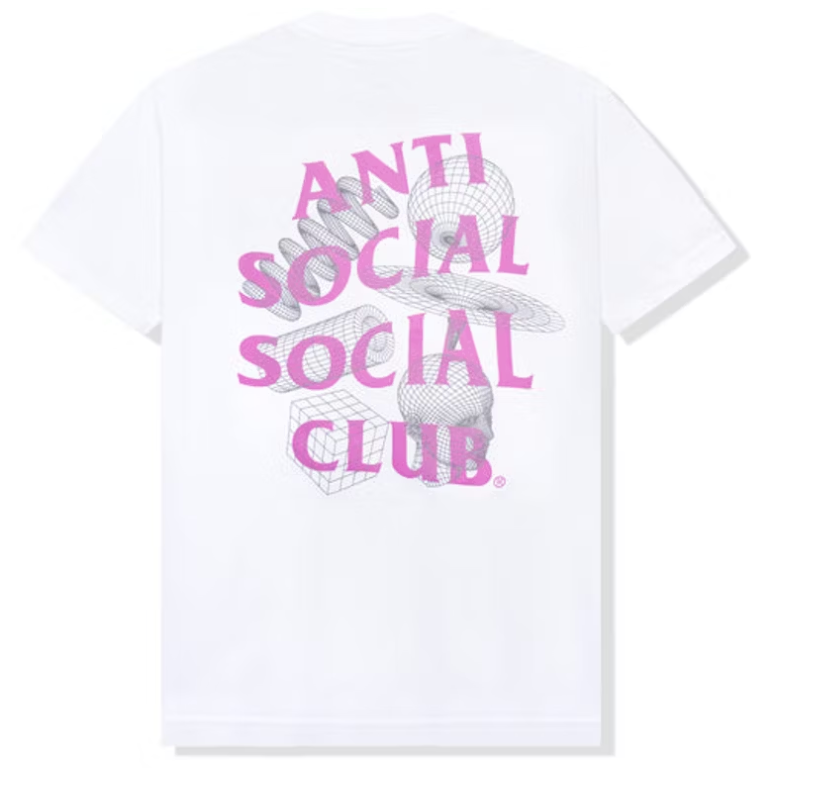 Anti Social Social Club The Shape Of Things T-shirt White