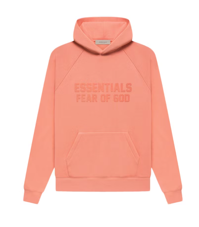 Fear of God Essentials Hoodie Coral