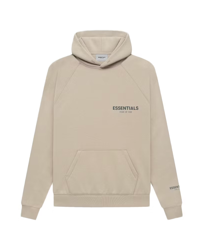 Fear of God Essentials Core Collection Pullover Hoodie String/Tan