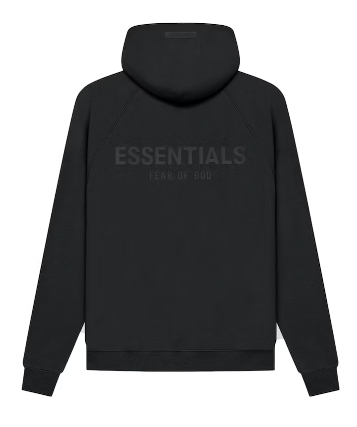 Fear of God Essentials Pull-Over Hoodie (SS21) Stretch Limo/Black
