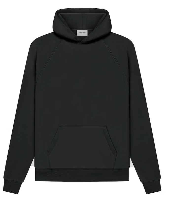 Fear of God Essentials Pull-Over Hoodie (SS21) Stretch Limo/Black