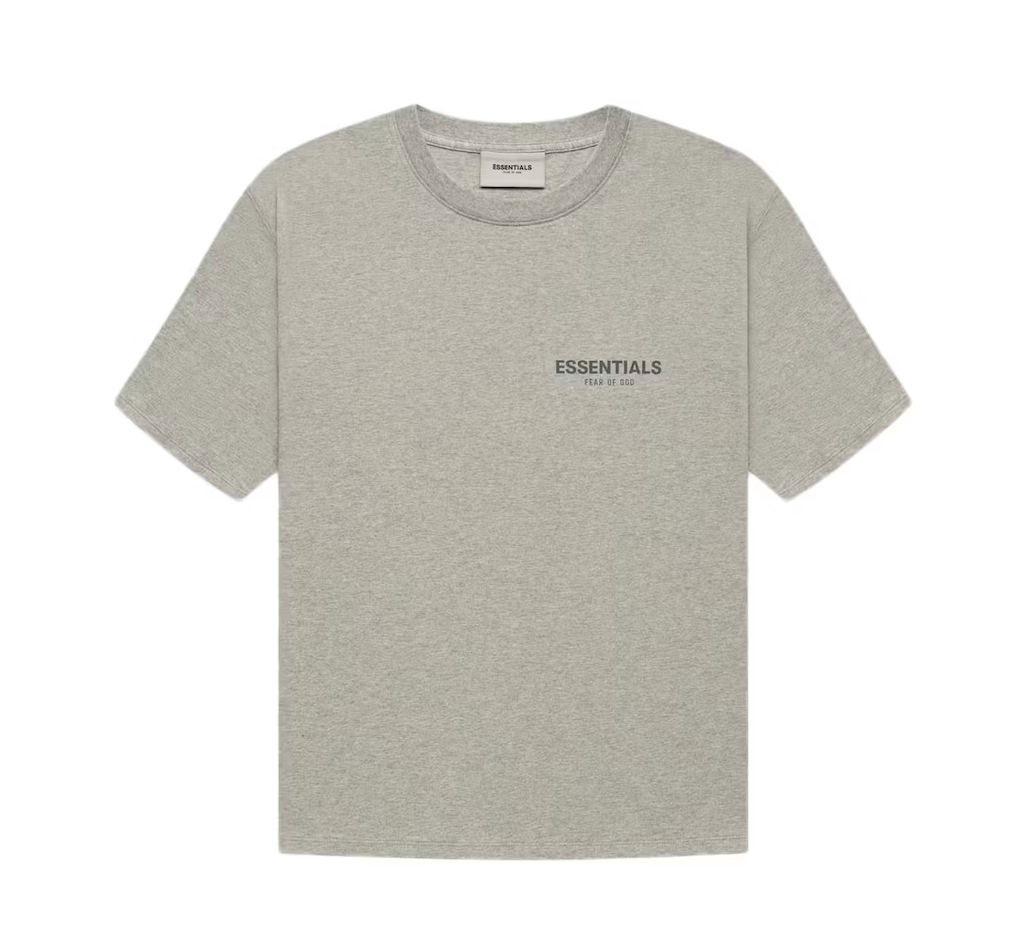 Fear of God Essentials Core Collection T-shirt Dark Heather Oatmeal FW21