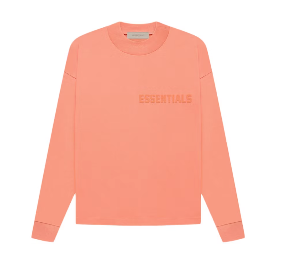 Fear of God Essentials L/S T-shirt Coral