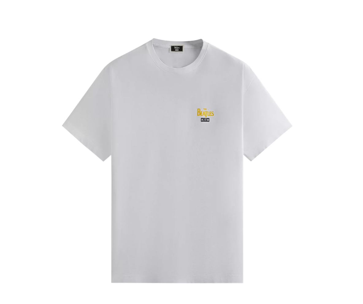 Kith For The Beatles Portrait Vintage Tee 'White'