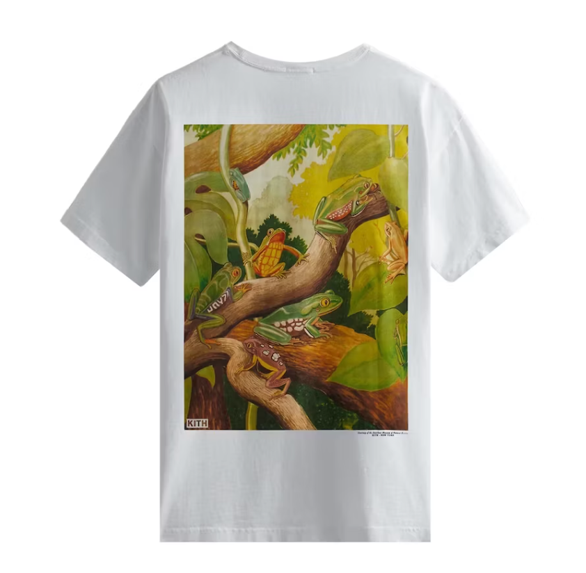 Kith AMNH Amphibians Vintage Tee White