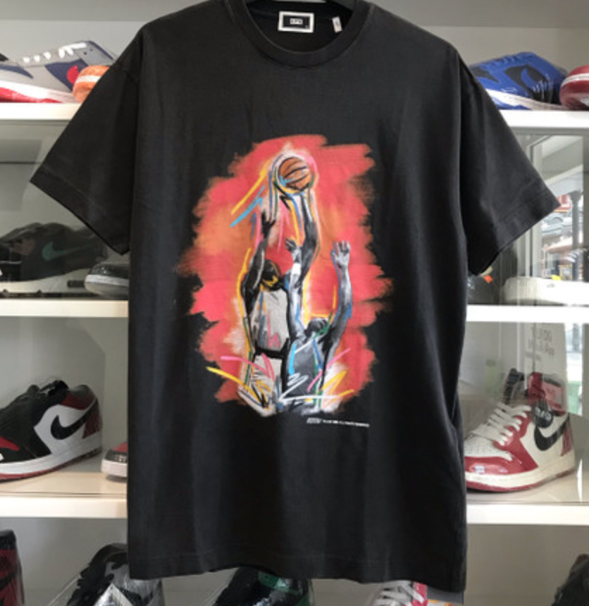 Kith Basketball Vintage Tee Black