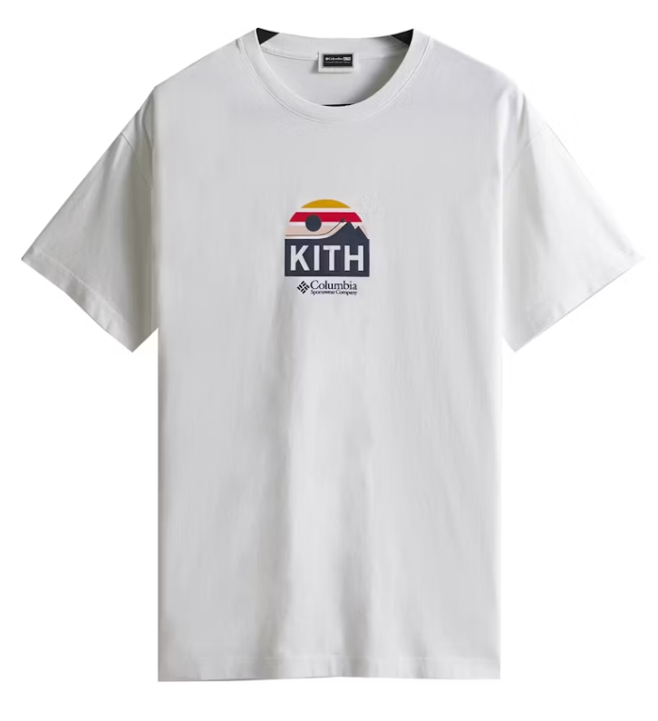 Kith Columbia Eea Wind Tee White