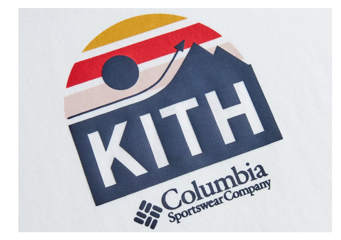 Kith Columbia Eea Wind Tee White