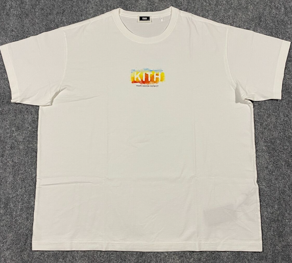 Miami Design District Exclusive Box Logo Tee White