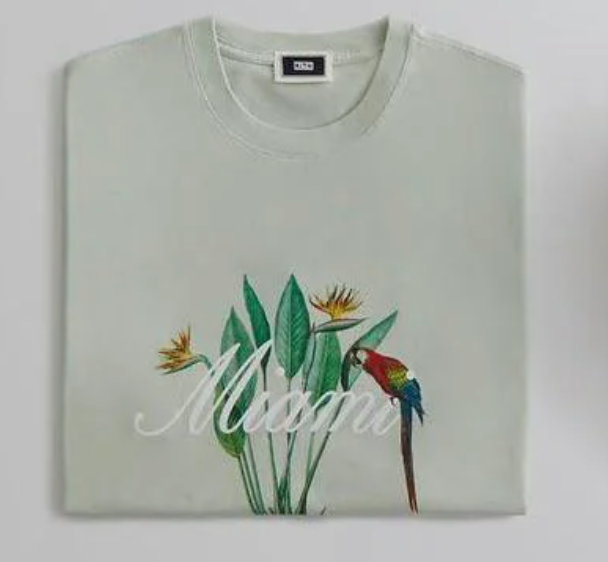 Kith Macaw Miami Tee Lime