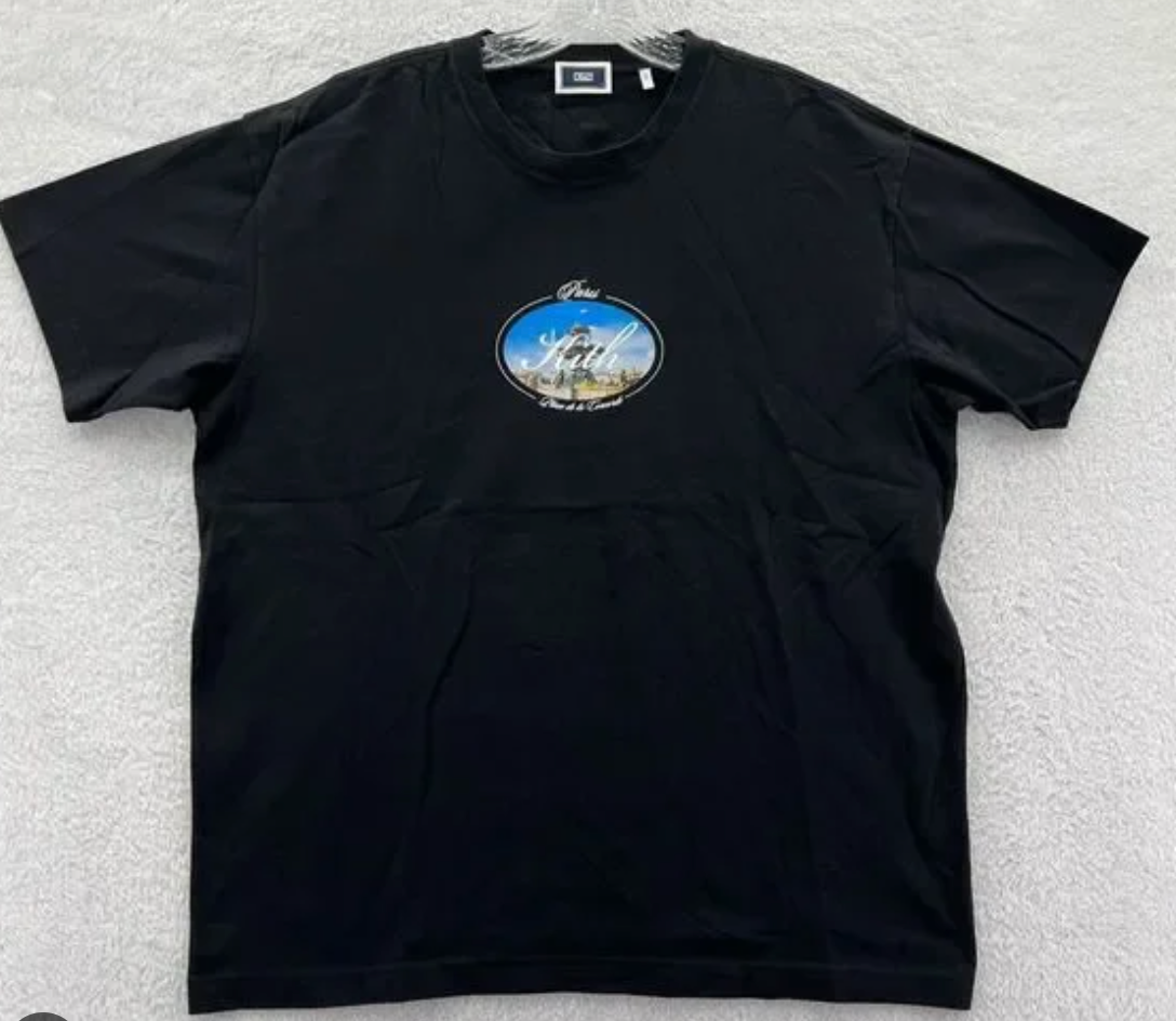 Kith "Place de la Concorde" Tee Black