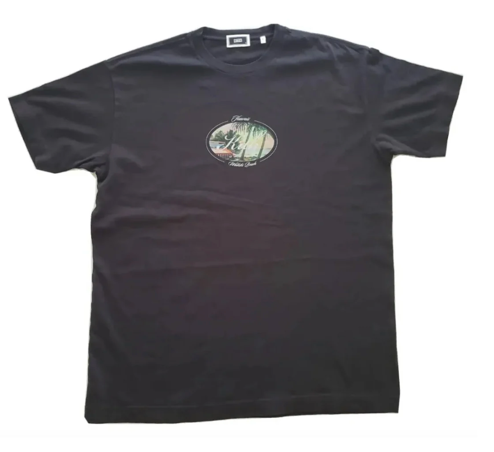 Kith Hawaii Waikiki Beach Tee Black