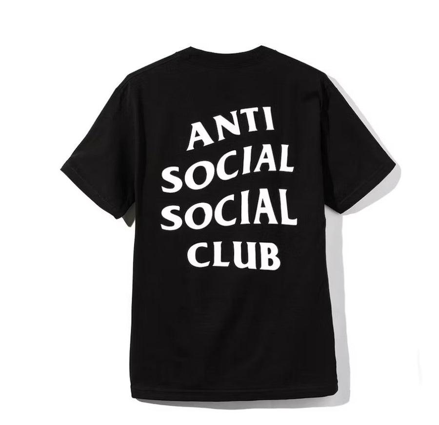 ANTI SOCIAL SOCIAL CLUB LOGO TEE BLACK