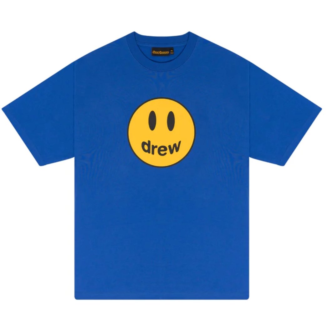 drew house mascot ss tee royal blue - Verified Sneaker Boutique Wellington